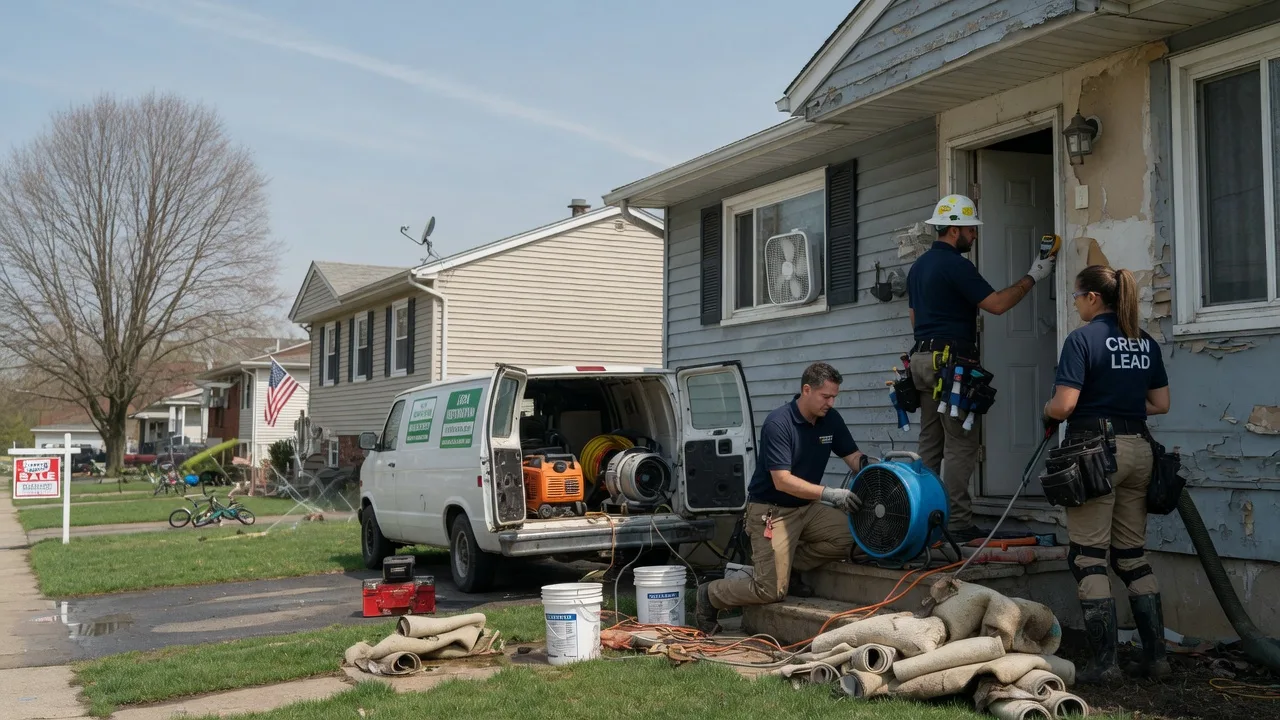 Flood Cleanup in Clear Brook, VA near me